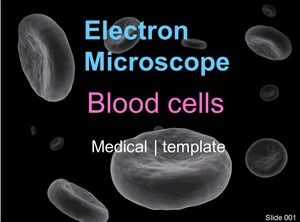 Téléchargement de modèle PPT médical de médecine de fond cellulaire