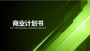 Fresh and concise business entrepreneurship plan ppt template
