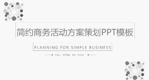 PPT-Vorlage für das Planungsbuch für Geschäftsaktivitäten