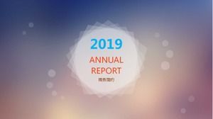 Section chief ppt year-end summary template