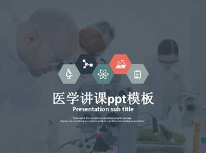 Medical lecture ppt template