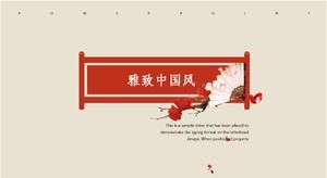 The ultimate Chinese style business general ppt template