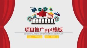Project promotion ppt template