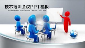 Pelatihan kuliah penjahat 3D mencakup template PPT
