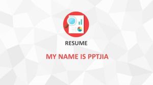 Excellent personal resume ppt