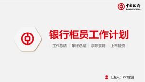 Rencana kerja teller bank ppt_Bank of China