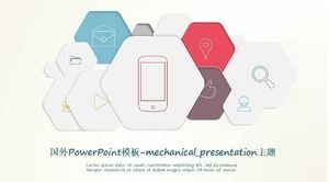 Tema di presentazione_meccanica del modello di PowerPoint straniero