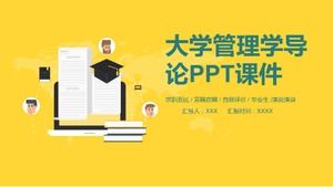 Üniversite Yönetimine Giriş PPT eğitim yazılımı