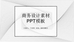 Unduhan template PPT materi desain bisnis