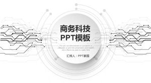 Téléchargement du modèle PPT de technologie d'entreprise