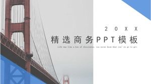 Download del modello PPT aziendale in primo piano