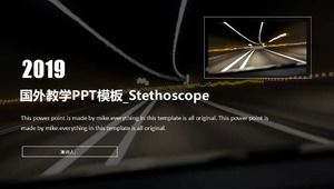 Predare străină șablon PPT_Stetoscop