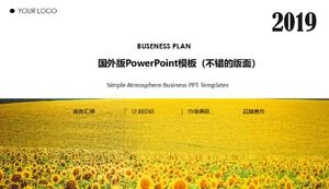 Foreign version of PowerPoint template (nice layout)