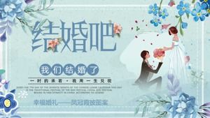 Feliz Casamento - Padrão Fengguanxia Phi