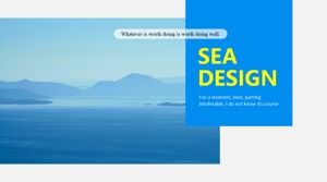 PPT package download blue sea