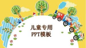 Download do modelo de PPT especial para crianças