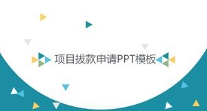 Template PPT Aplikasi Pendanaan Proyek