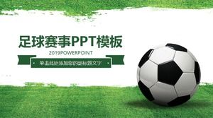 スポーツシリーズPPTテンプレート-外国のサッカー