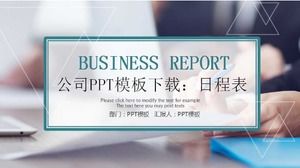 Download der PPT-Vorlage für Unternehmen: Zeitplan