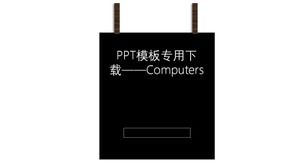 Download dedicato del modello PPT - Computer