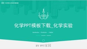 Download do modelo de PPT de química_Experiência química