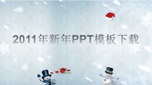 Télécharger le modèle PPT du Nouvel An 2011