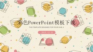 カラーPowerPointテンプレートのダウンロード