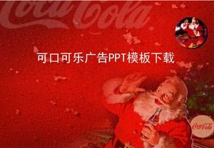 Unduhan template PPT iklan Coca-Cola
