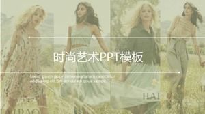 Шаблон PPT искусства моды 2012 года