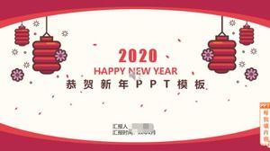 Felicitări pentru șablonul PPT de Anul Nou (model 2012)