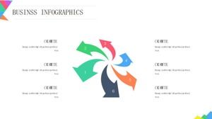 Olympic PPT template - five rings pattern