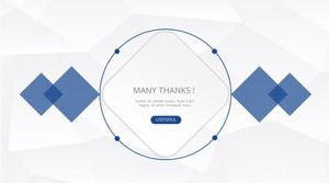 European and American minimalist theme ppt template