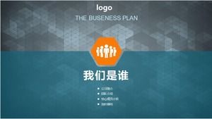 Ppt-Vorlage für den Produkt-Businessplan