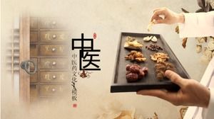 Chinese medicine culture ppt template