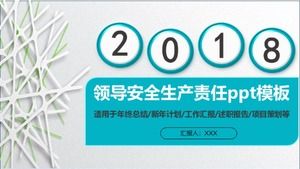 領導安全生產責任ppt模板