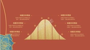 PPT-Vorlage für die Planung von Marketingveranstaltungen im klassischen chinesischen Stil für Mid-Autumn Festival