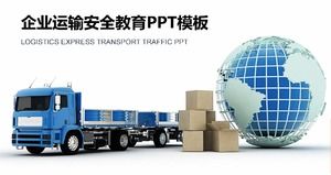 PPT-Vorlage für Unternehmenstransportsicherheitserziehung