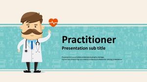 English introduction medical ppt template