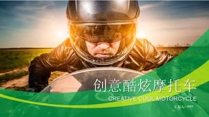 Plantilla PPT sobre conducción de motocicletas