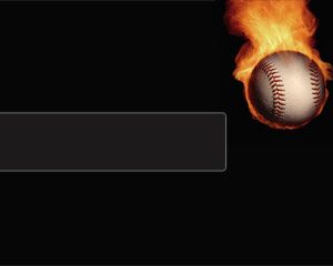 Freie Baseball-Powerpoint-Hintergrund