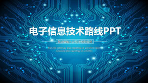 Download del modello di roadmap della tecnologia ppt