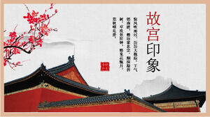 Chinese traditional culture Forbidden City ppt
