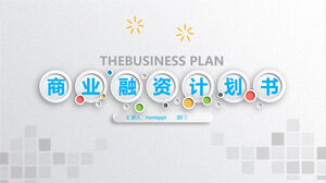 Financial business plan ppt template