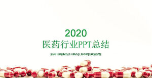 PPT-Vorlage für die pharmazeutische Industrie