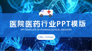 Hospital report ppt template