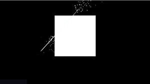 Logo cięcia geometrycznego pojawia się efekty specjalne animacji ppt