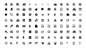 1000+ classic and commonly used ppt business small icons package download