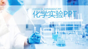 Modello PPT generale dell'industria degli esperimenti chimici