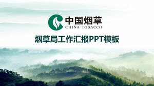 China Tobacco (2) Templat PPT Umum Industri