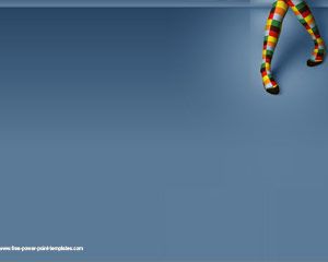 امرأة الساقين قالب باور بوينت